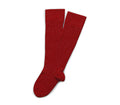 Anne Sophie - Chaussettes  Lévity en coton brillantes - Rouge Carmin