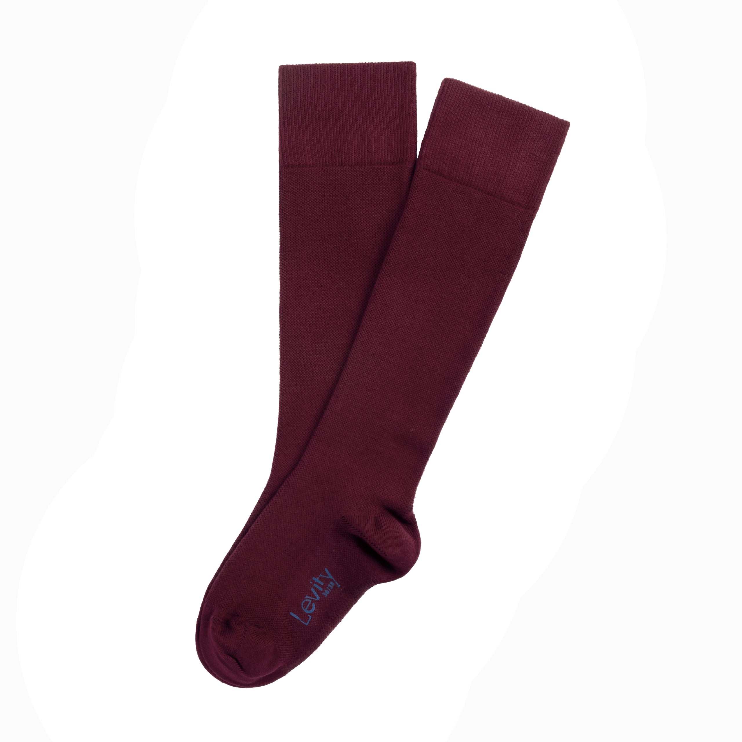 Sophie - Chaussettes énergisantes unies Lévity - Bordeaux Grand Cru