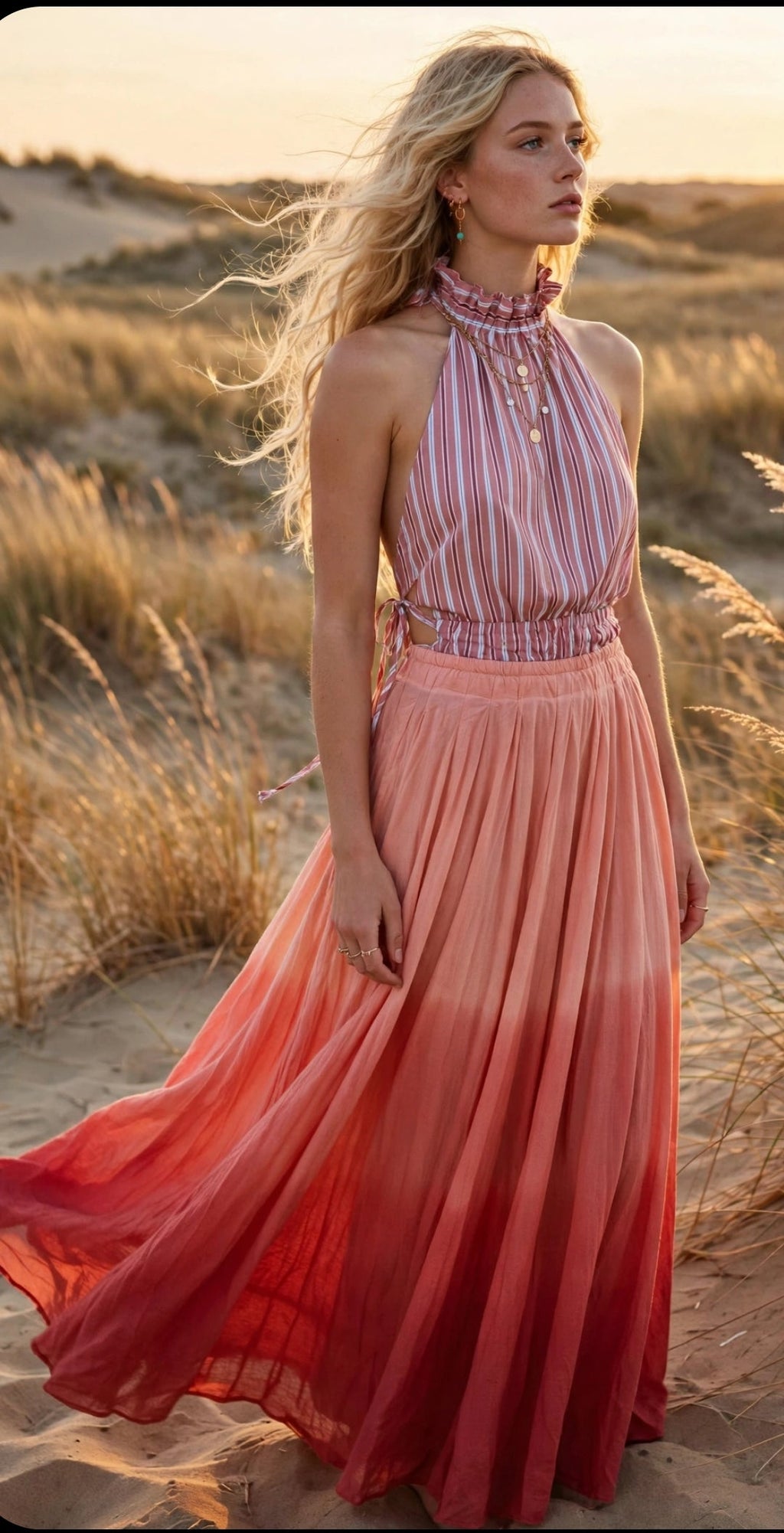 "Sunset"skirt