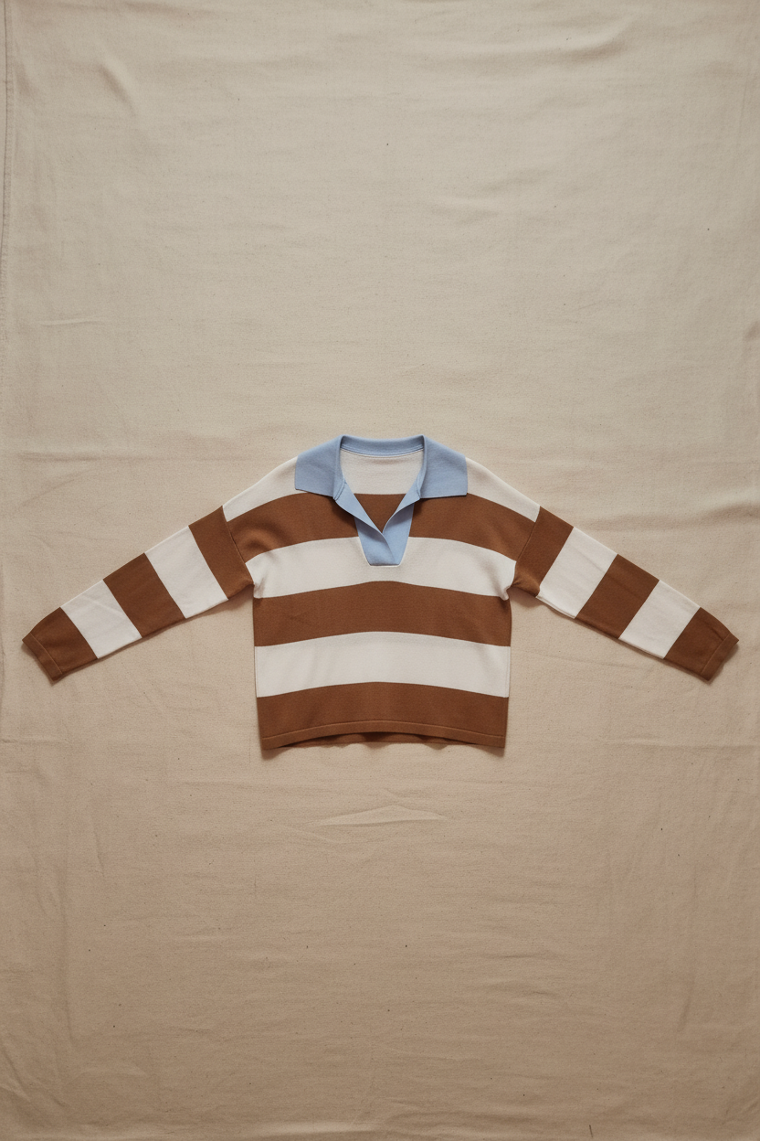 Polo tricolore Nature