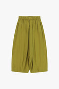 Pantaloni palazzo cropped vita elasticizza OLIO