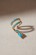 Ear cuff " esmeralda "