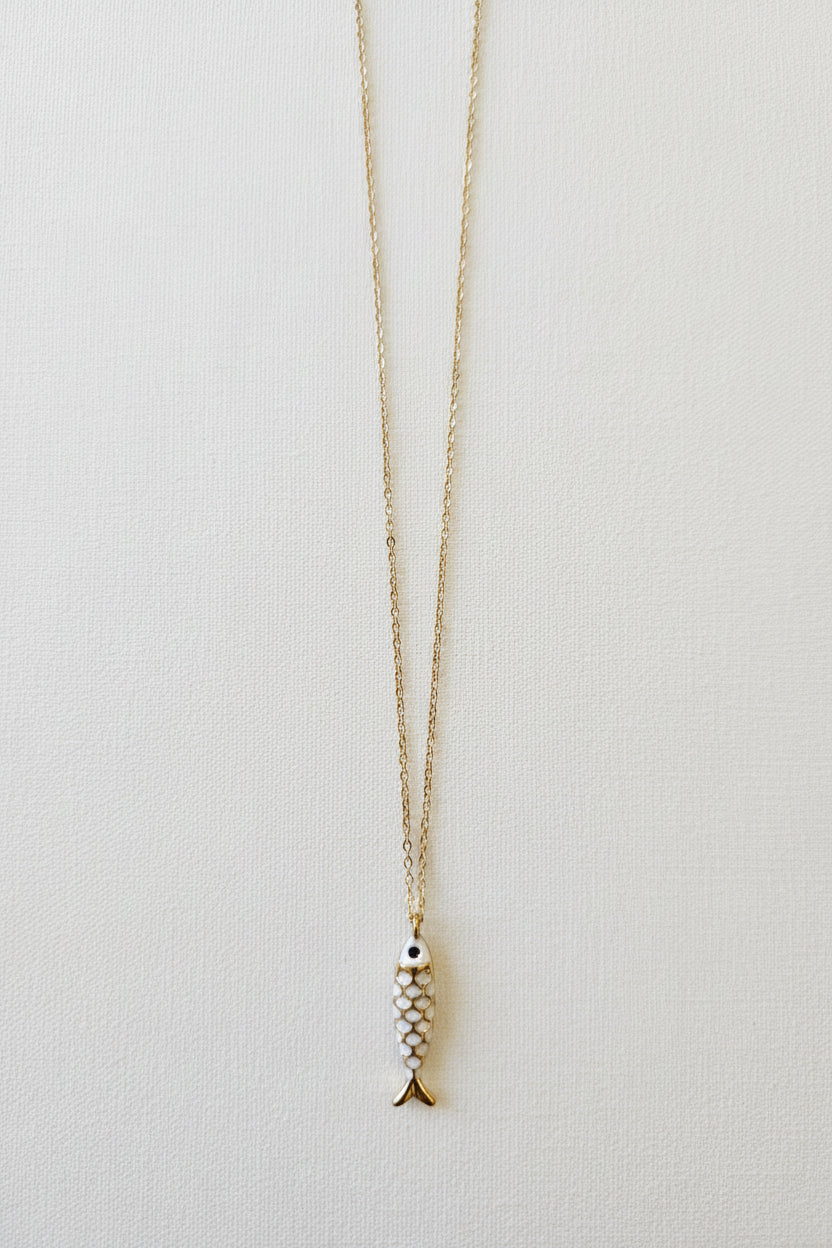 Collana " pino il pesciolino "