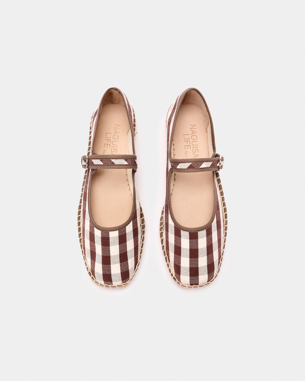 Peonia Brown check
