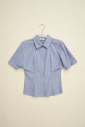 Camicia vichy motel ripresa in vita