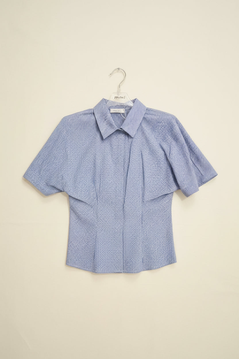 Camicia vichy motel ripresa in vita