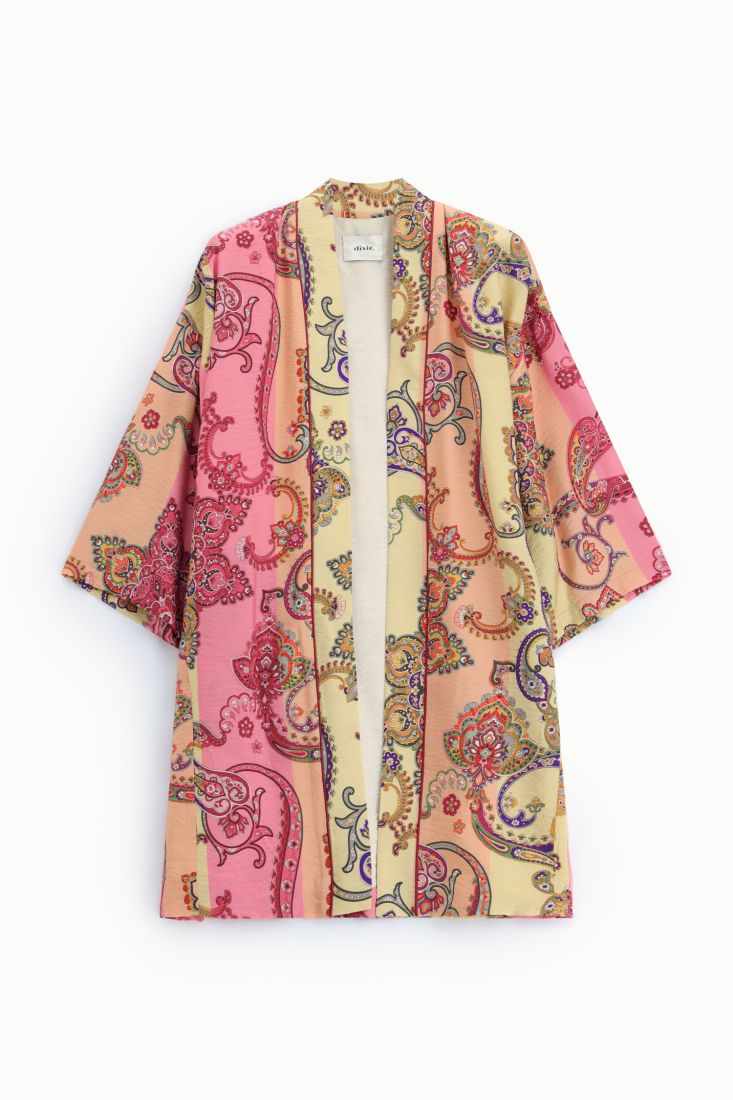 Kimono pasley colori pastello