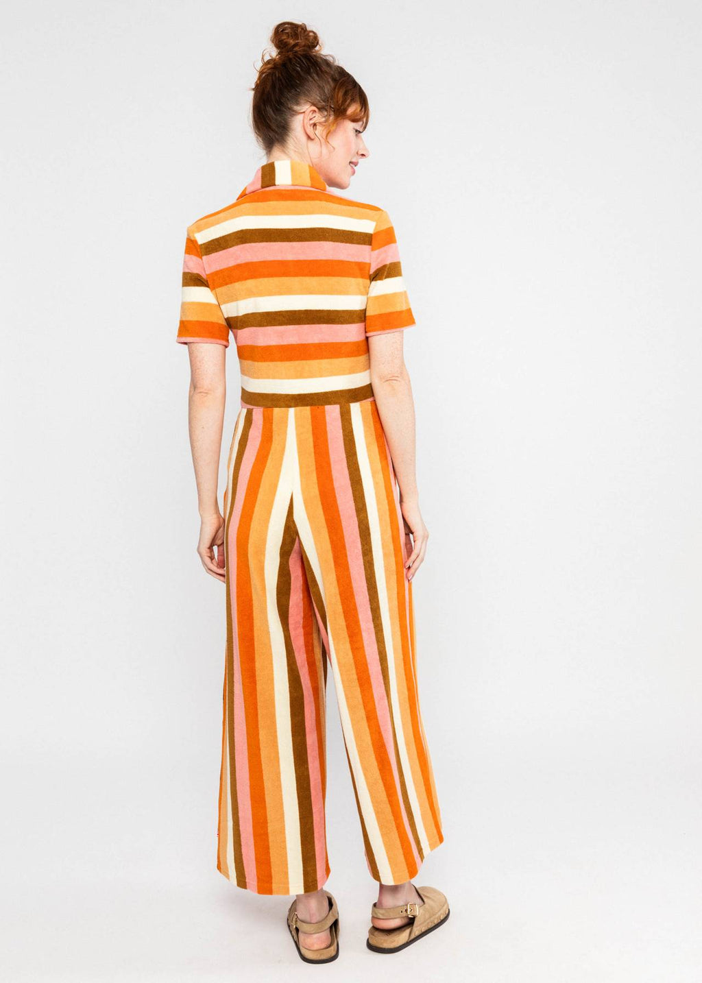 '70 Stripe Jumpsuit