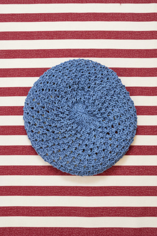 Baschetto in carta color blue