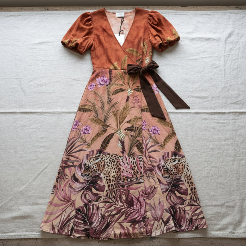 Jingle jungle Brown dress