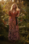 Jingle jungle Brown dress
