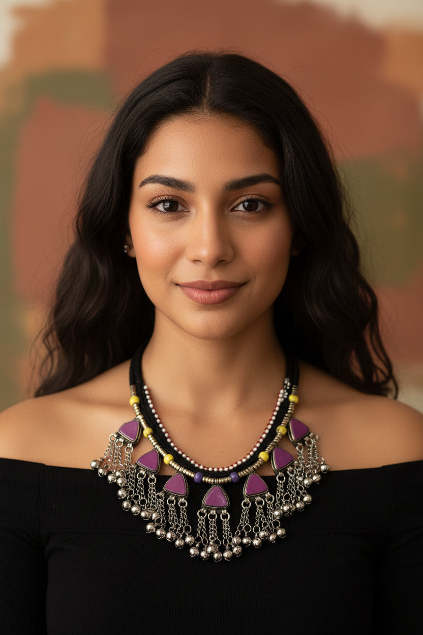 Collana afgana sonagli