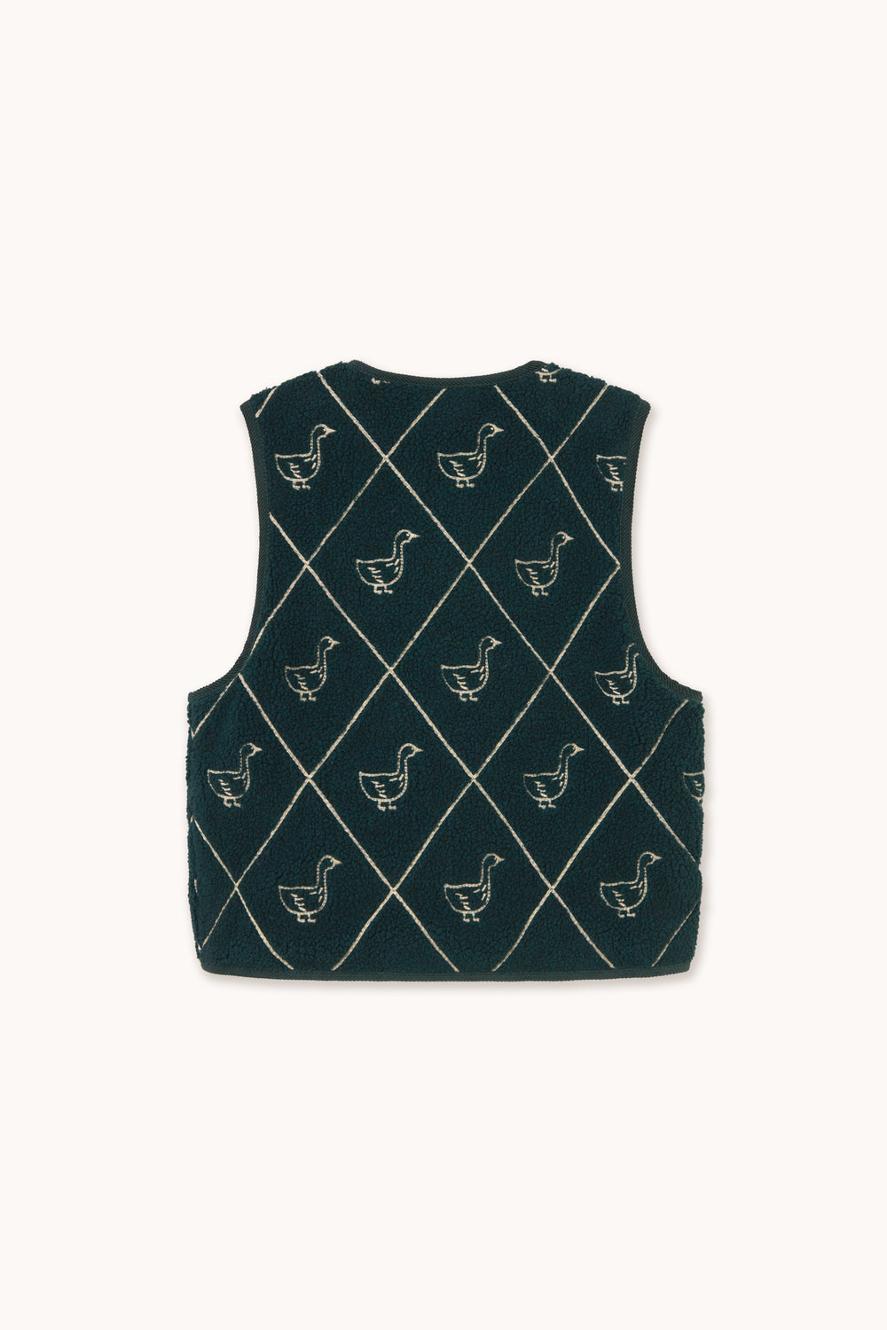 DIAMOND GEESE SHERPA VEST