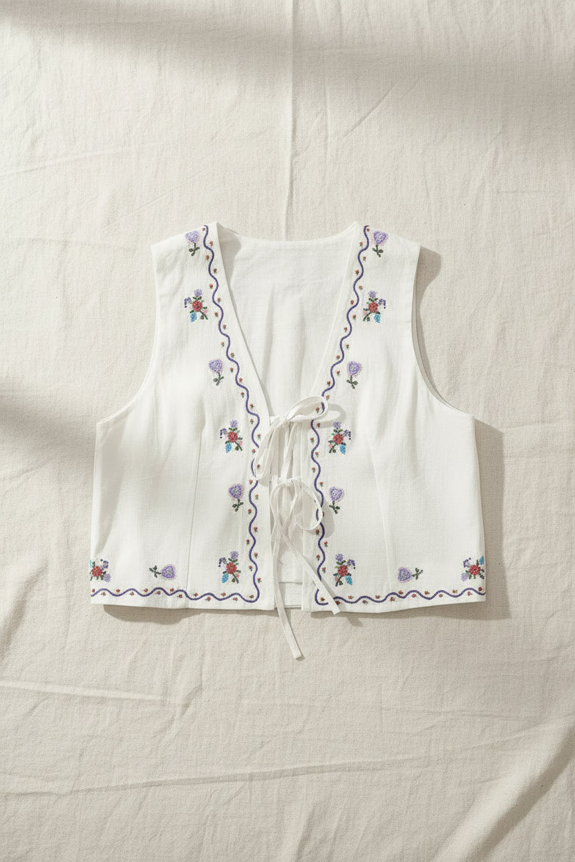 Gilet ricami