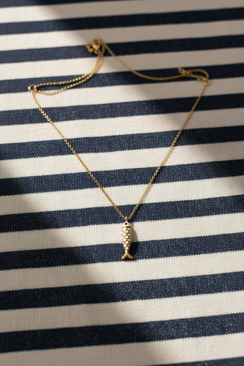 Collana " pino il pesciolino "