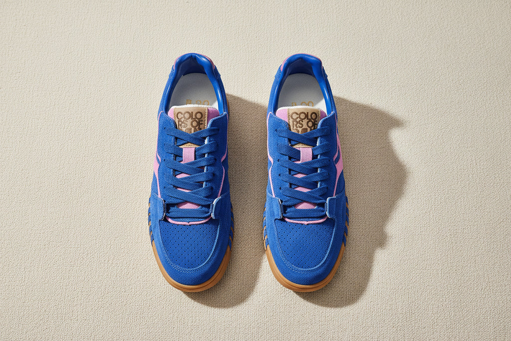 TAHOE
Sneaker in pelle scamosciata BLU 💙