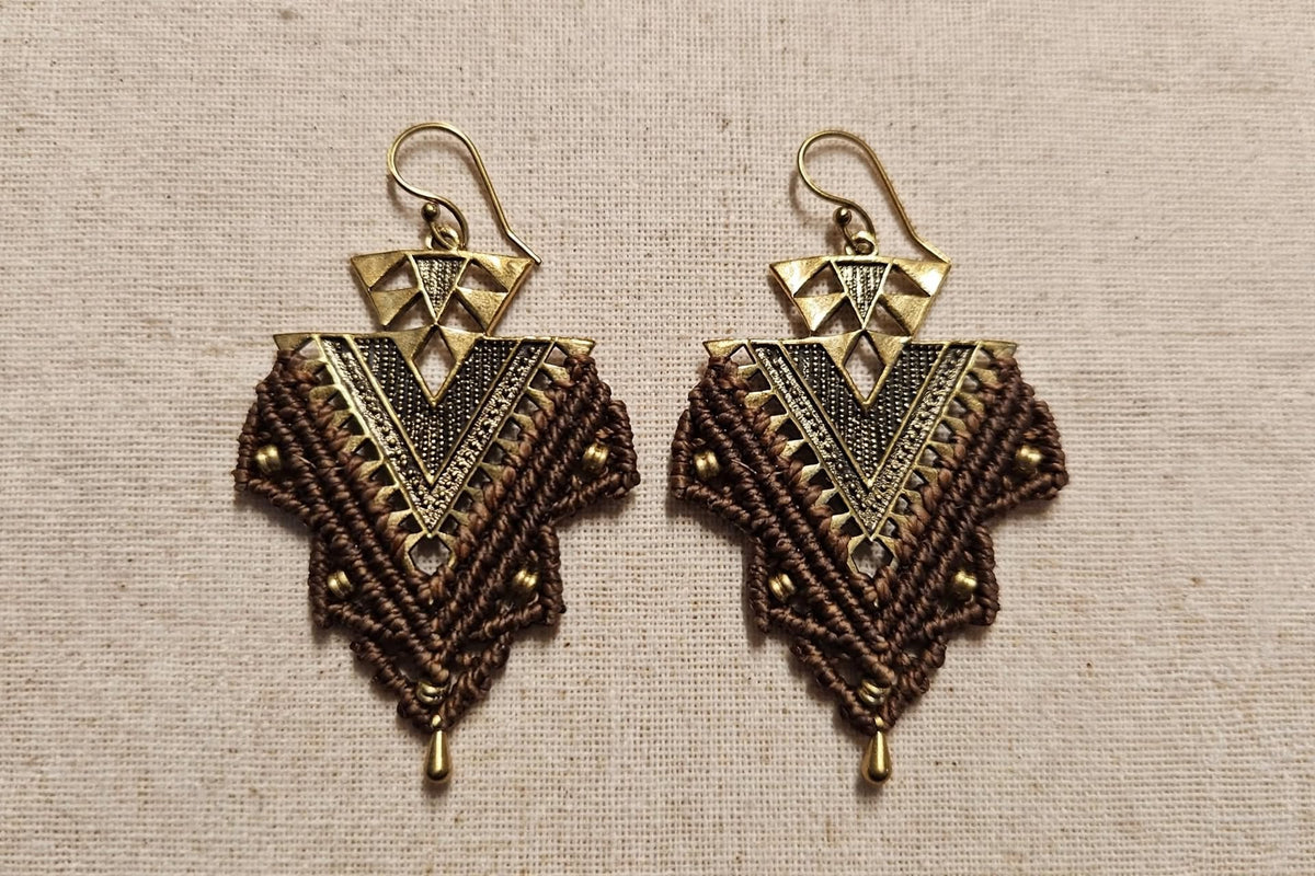 TRIBAL  terra   - talismano da indossare.