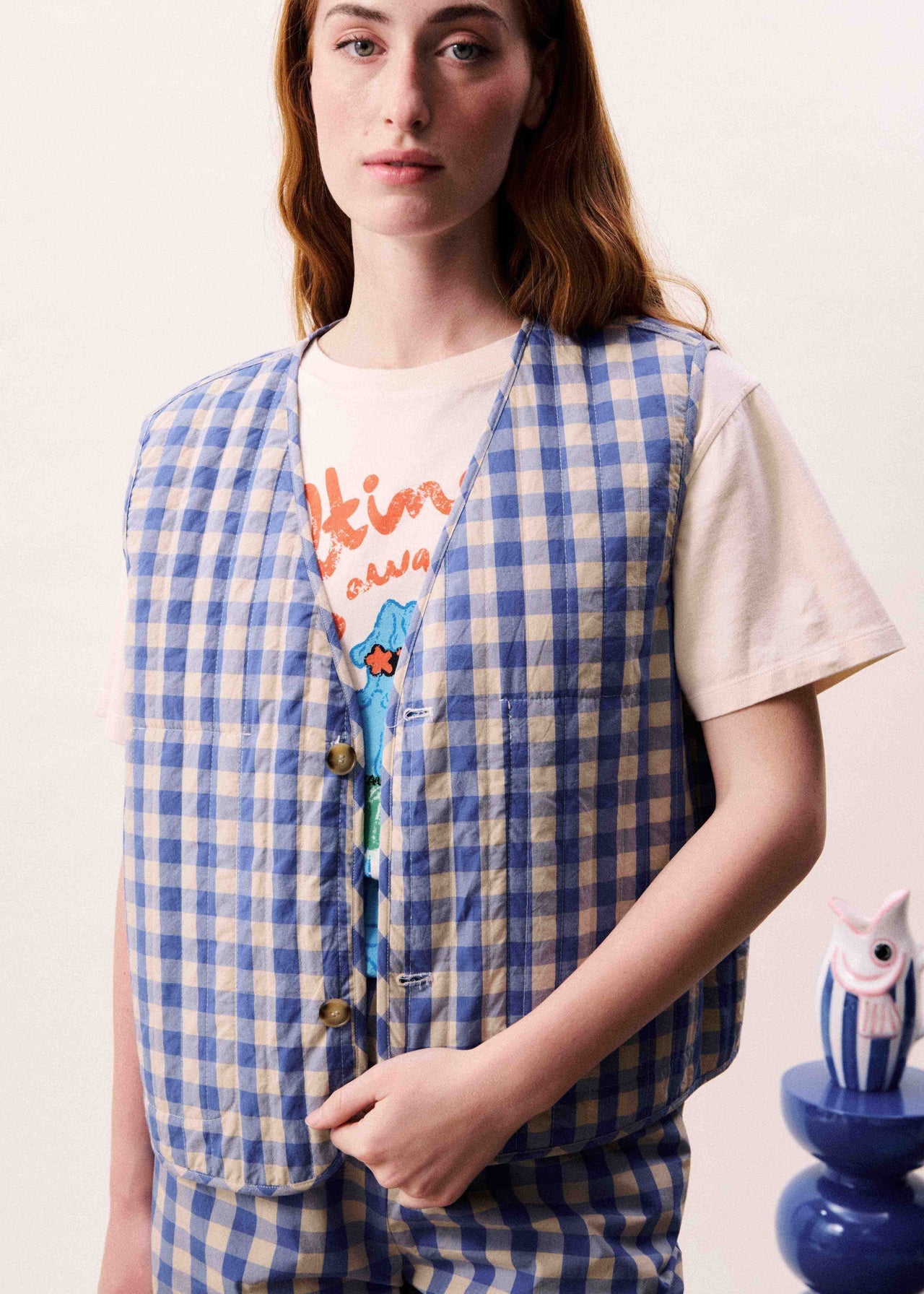 Gilet REGATA Bleu azur