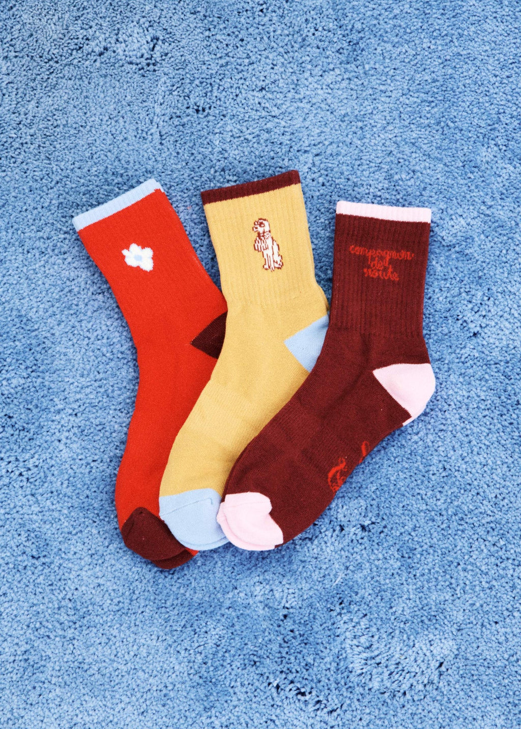 Chaussettes KAIKEN Rouge