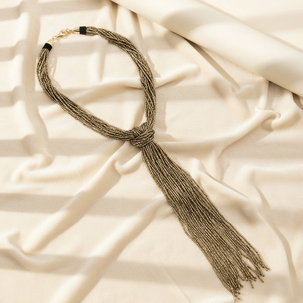 Collana cravattino oro