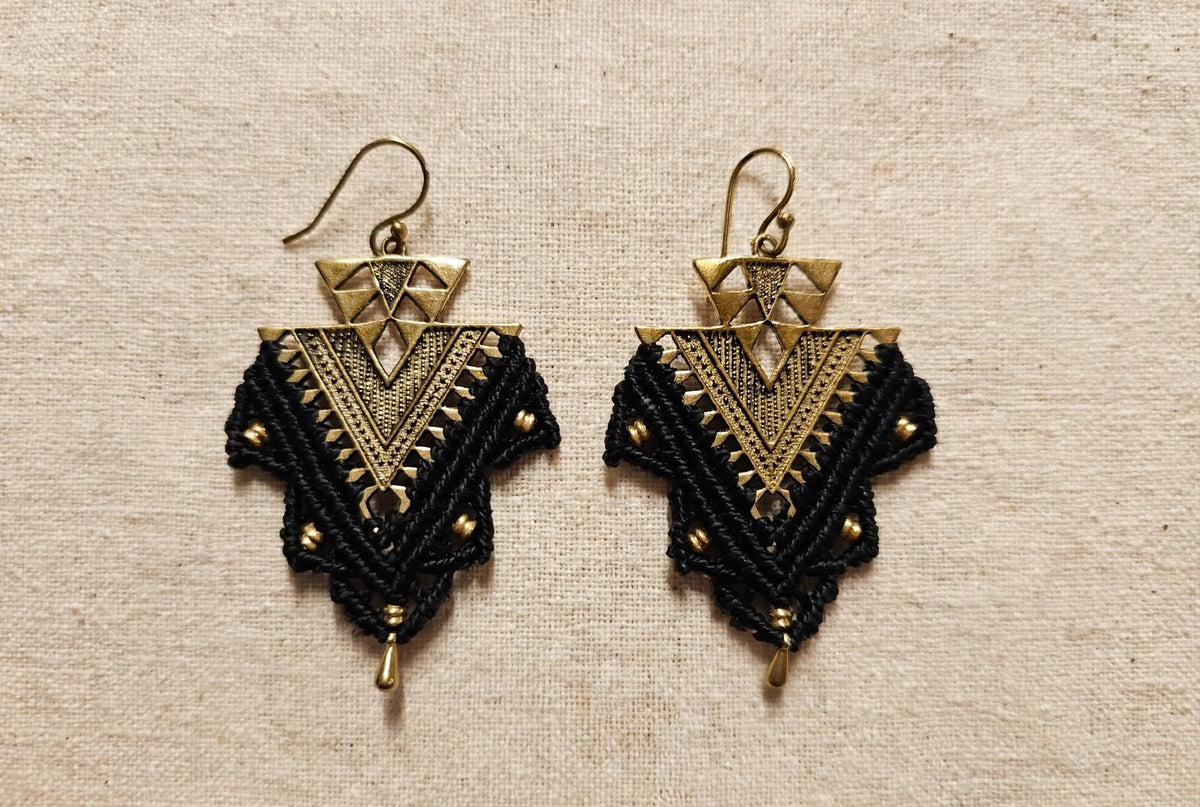 TRIBAL nero - talismano da indossare.