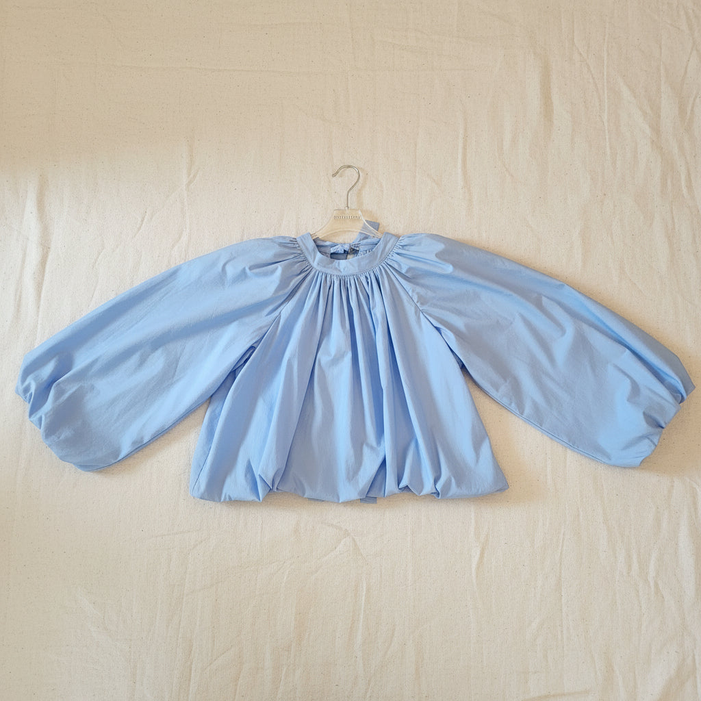Camicia celeste fiocchi