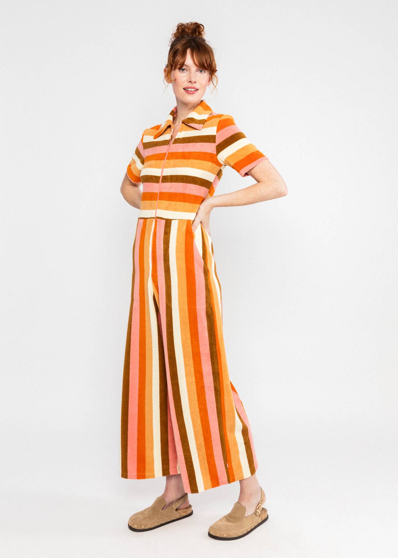 '70 Stripe Jumpsuit