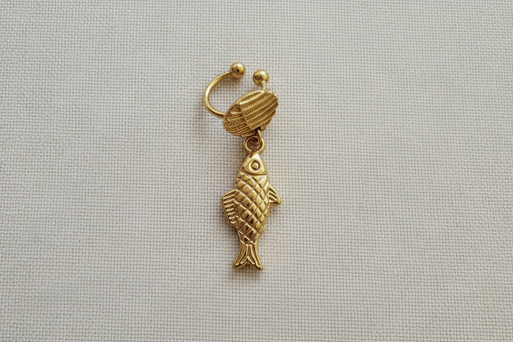 Ear cuff " pesce Carlo "