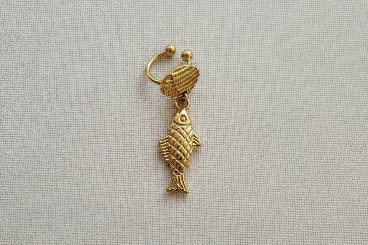 Ear cuff " pesce Carlo "
