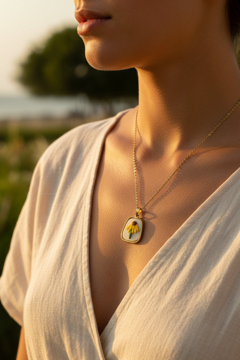Collana " girasole" 🌻