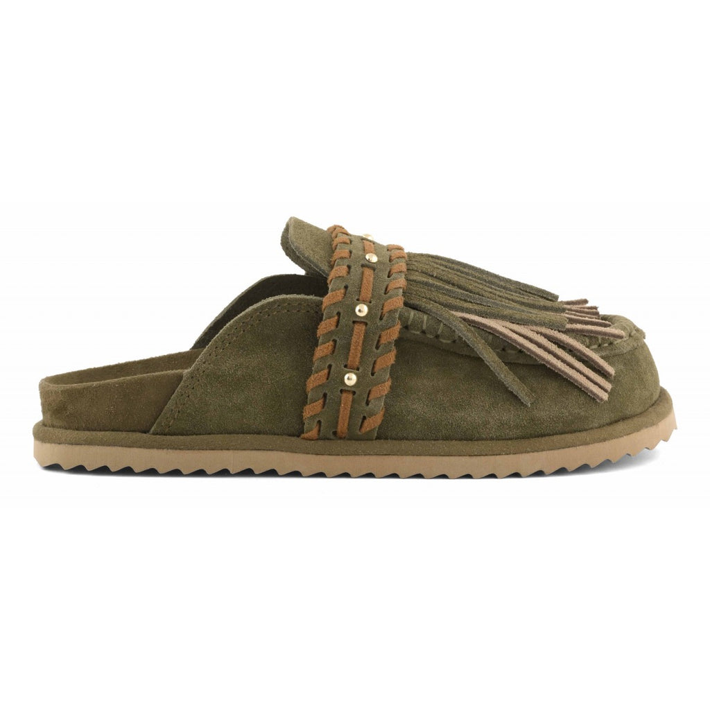 SLOFIW Sabot in pelle scamosciata