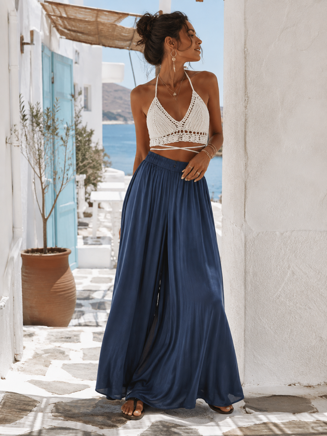 Pantalone Fluido