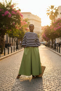 Pantalone palazzo green