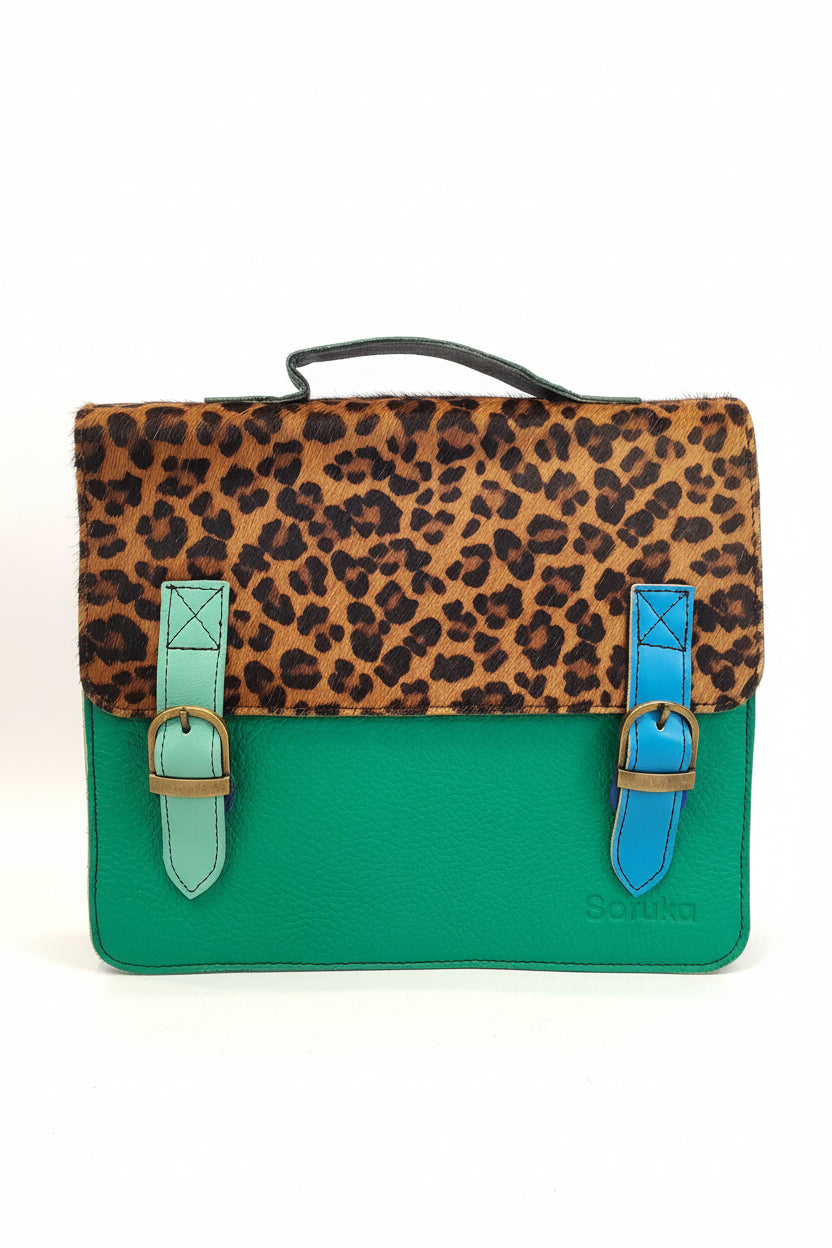 Borsa tracolla verde smeraldo