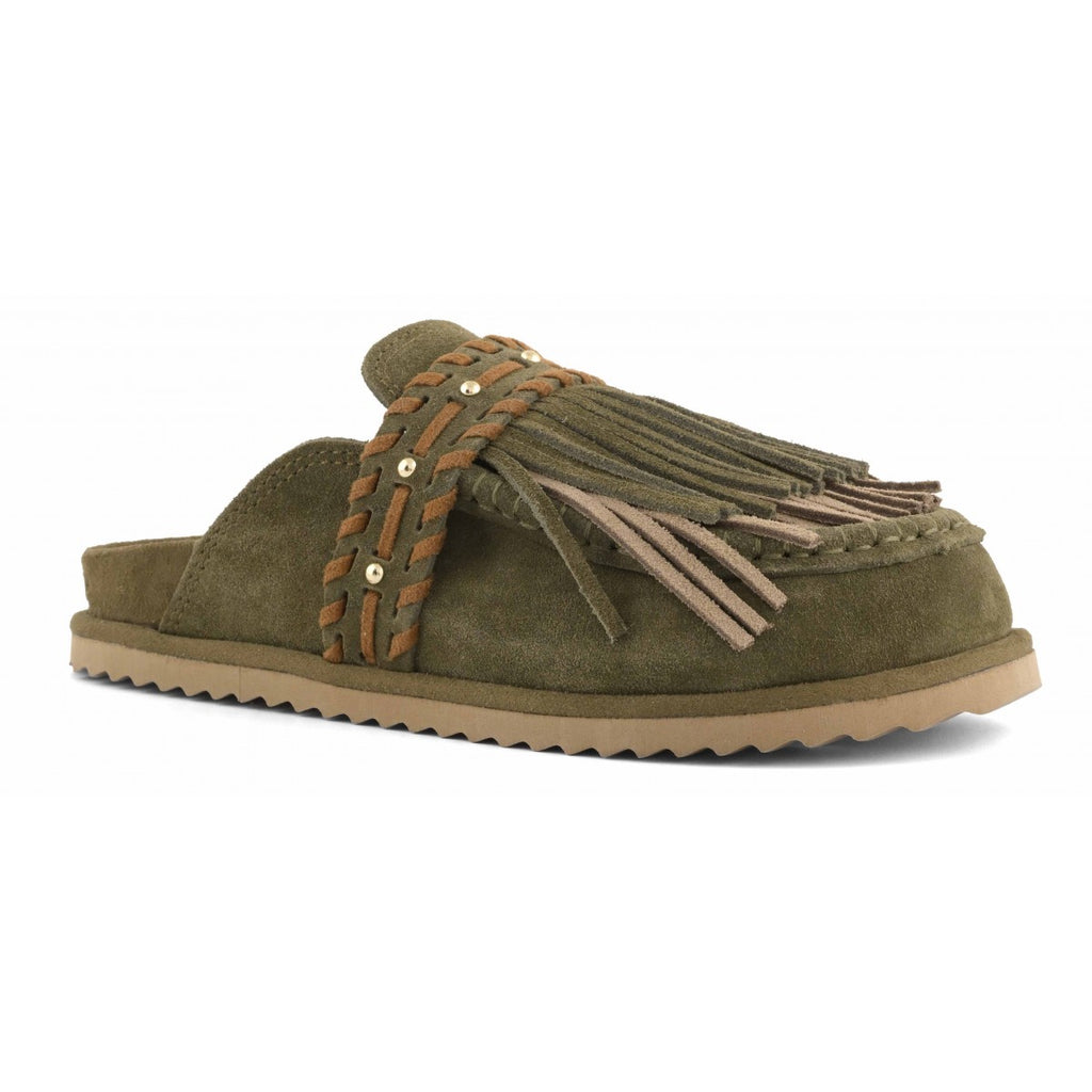 SLOFIW Sabot in pelle scamosciata