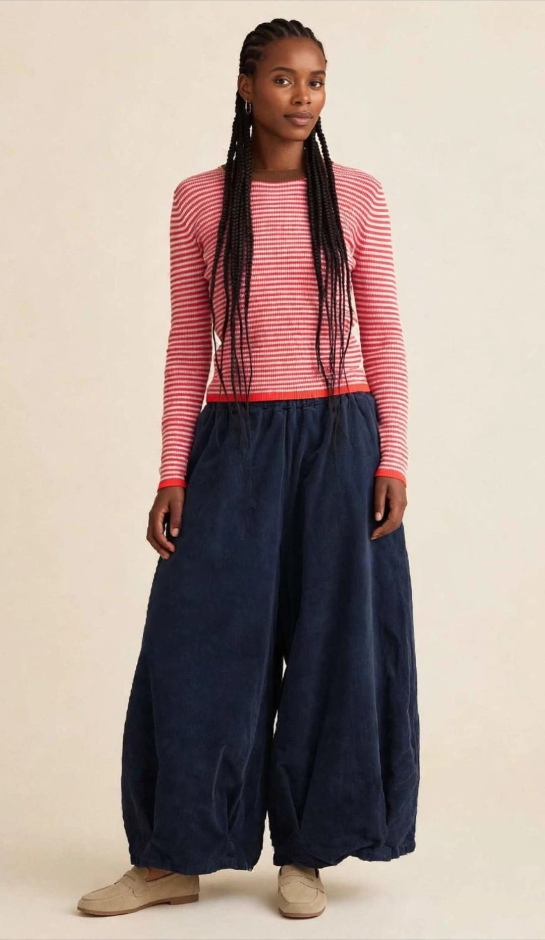 Pantalone Balloon in Velluto - Taglia Unica - Baloon Fit