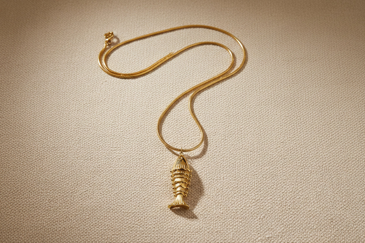 Collana " pesciolino Carlo"