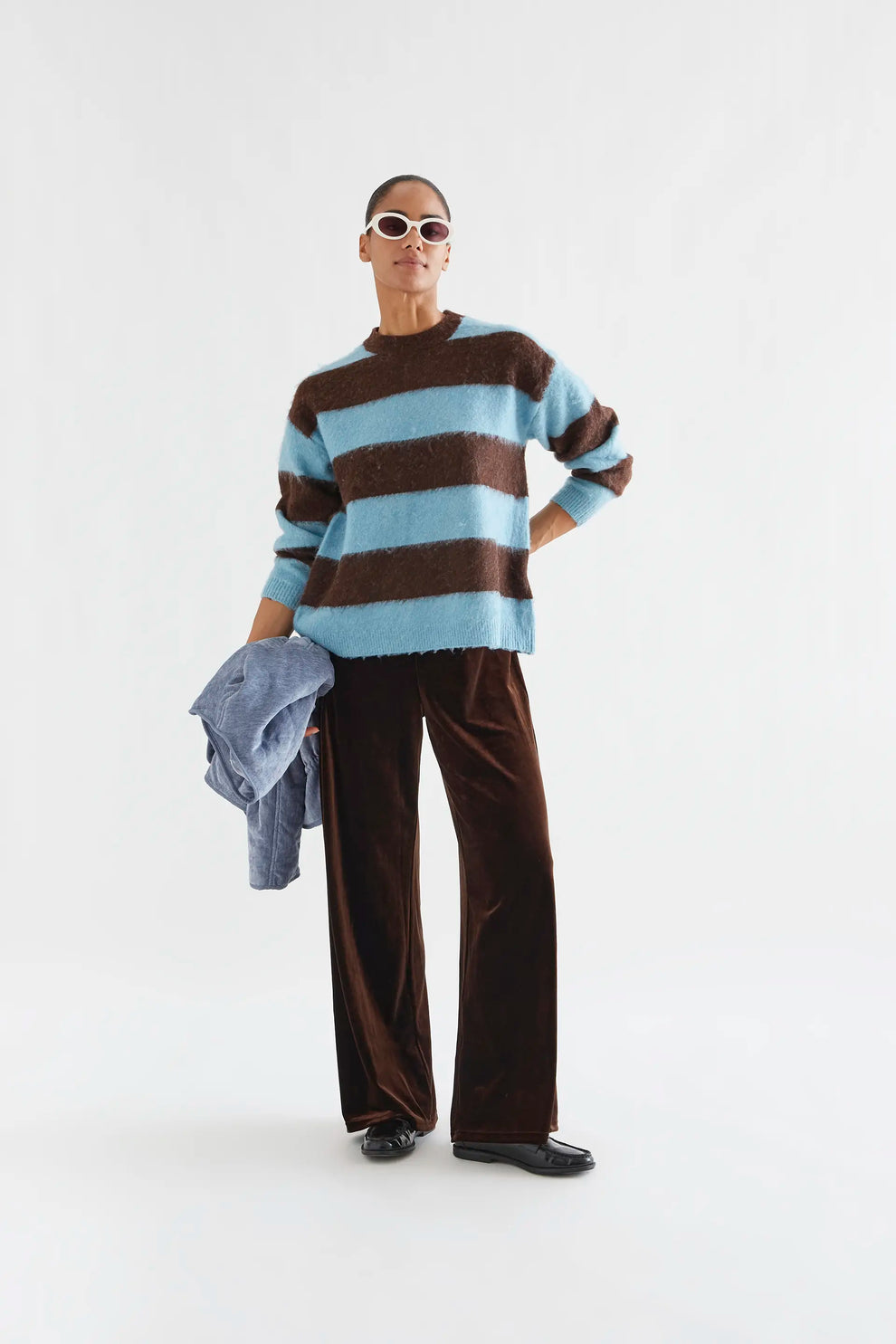 Maglione misto lana