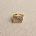 Anello Regolabile Golden Cage