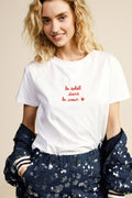 T-shirt le soleil dans le coeur