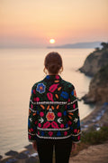 Suzani jacket black