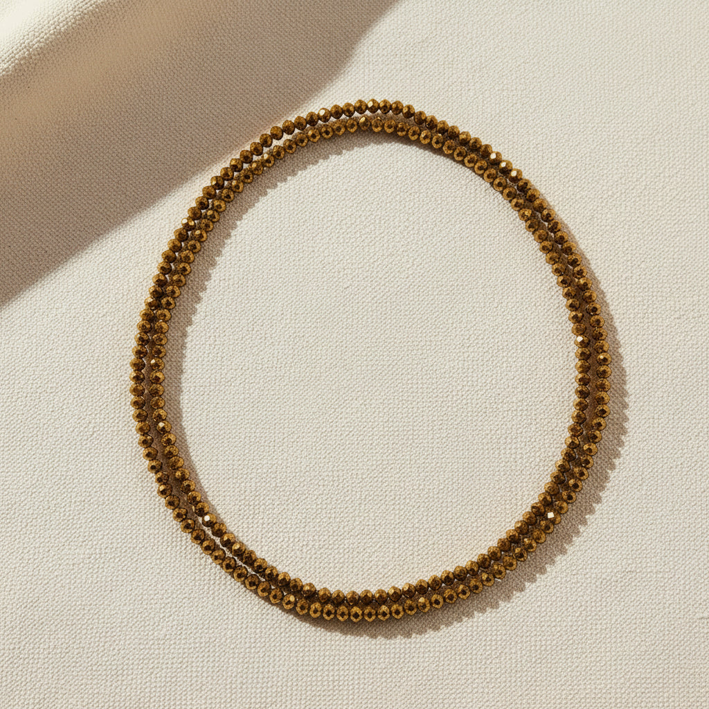 Collana scintillante ORO