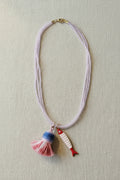 Collana nappina e sardina lavanda