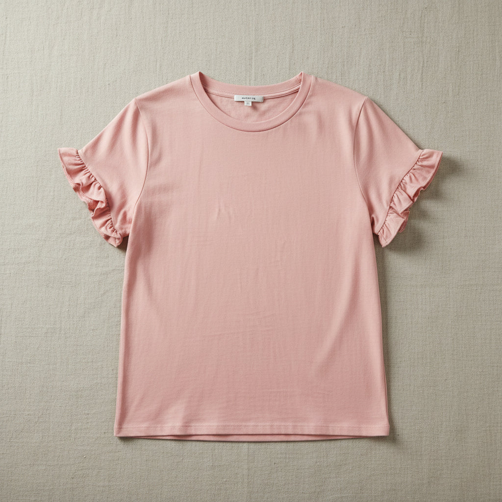 T- shirt " romanticona" Volants