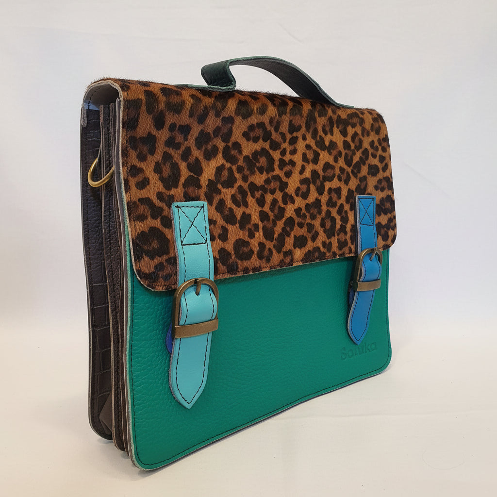 Borsa tracolla verde smeraldo