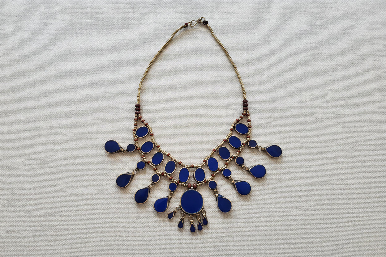 Collana afgana BLU