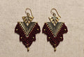 TRIBAL  bordeaux   - talismano da indossare.