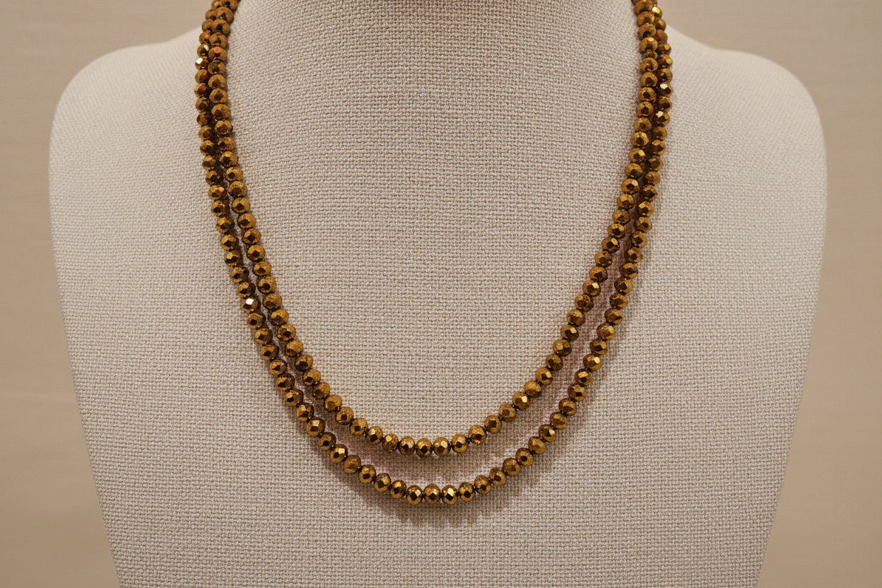 Collana scintillante ORO