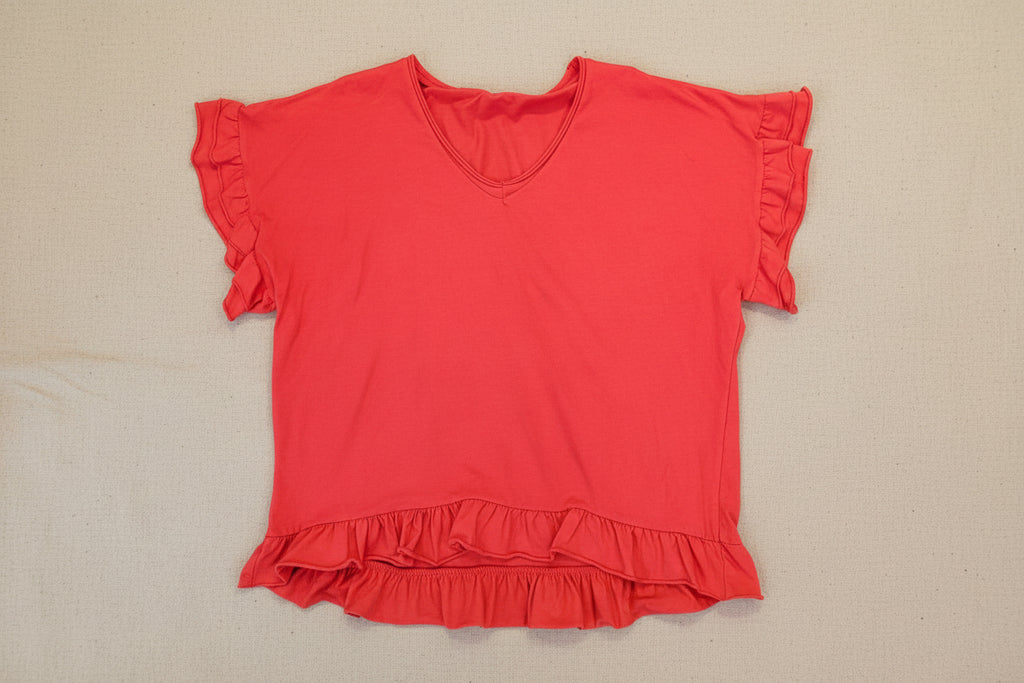 T-shirt "Volant" Oversize