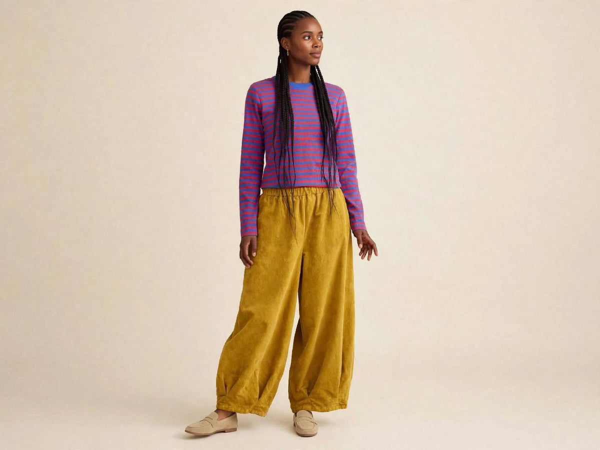 Pantalone Balloon in Velluto - Taglia Unica - Baloon Fit